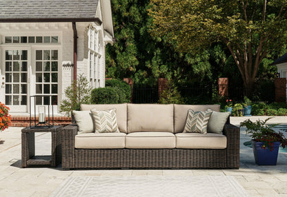 Coastline Bay - Sofa With Cushion - Brown by Ashley – view 4