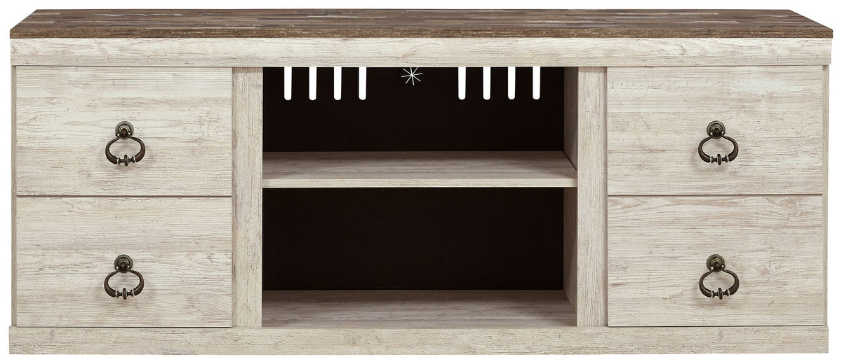 Willowton - TV Stand With Fireplace Option by Ashley – view 6