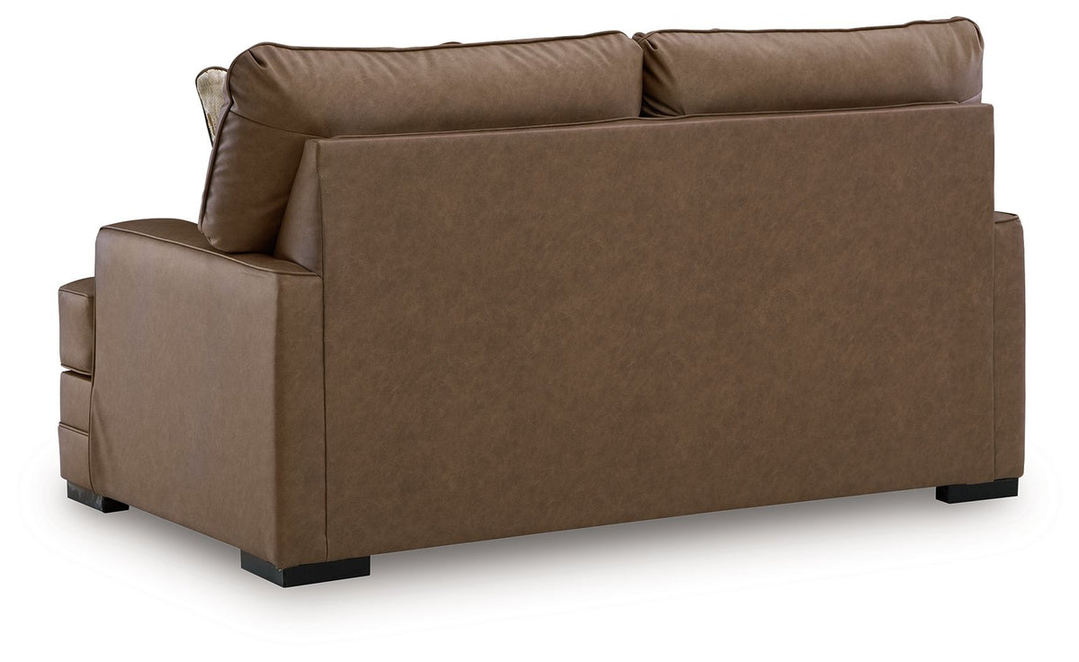 VillaCourt - Loveseat - Caramel – view 3