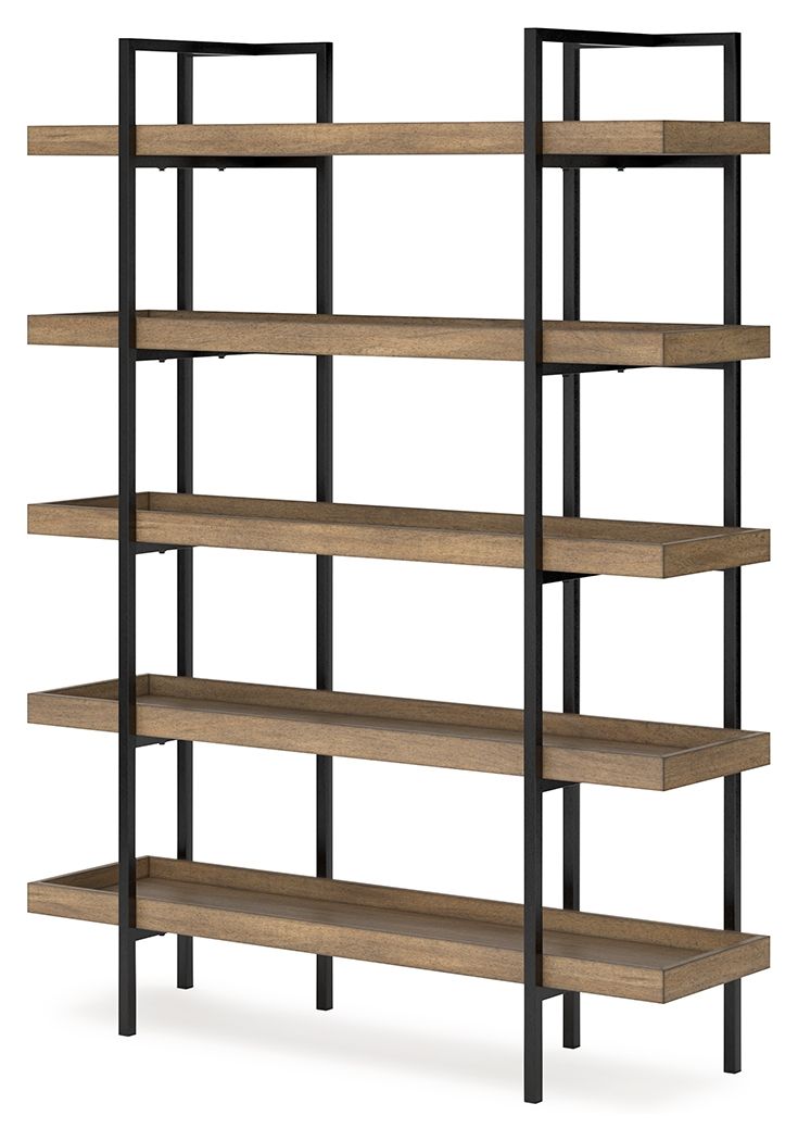 Montia - Bookcase - Light Brown by Ashley – view 3