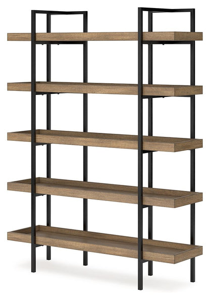 Montia - Bookcase - Light Brown by Ashley – view 3