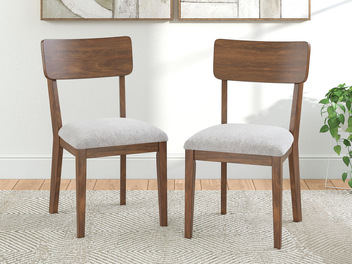 Tameride - Dining Upholstered Side Chair (Set of 2) - Brown by Ashley – view 2