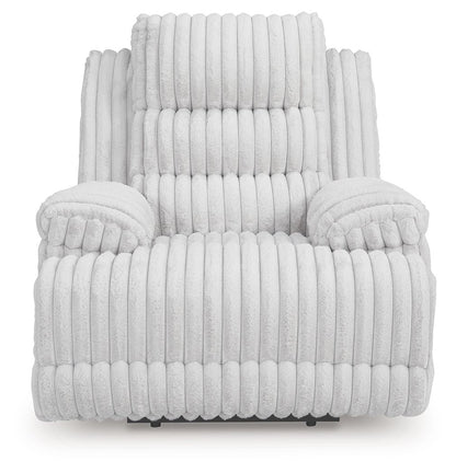 Rhines Falls - Zero Wall Recliner - Alloy by Ashley – view 4