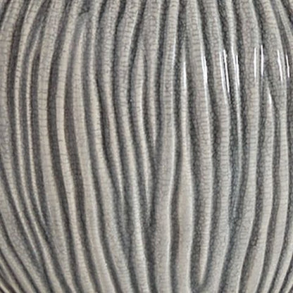 Judlen - Ceramic Table Lamp - Gray / Gold Finish by Ashley – view 3
