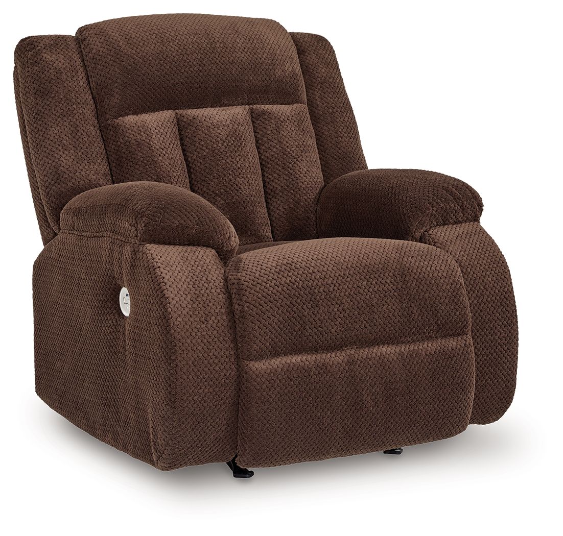 Free Wake - Power Rocker Recliner - Chocolate by Ashley – Rocker Chairs