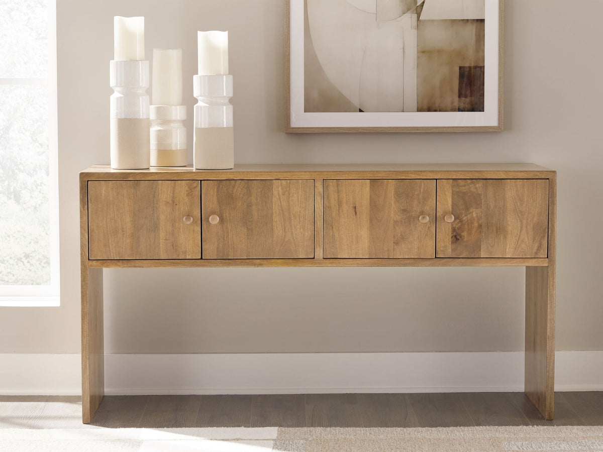 Ella Grove - Console - Rich Brown by Ashley – view 2