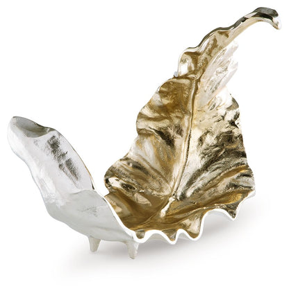 Darinsen - Sculpture - Gold / Silver Finish by Ashley – Sculptures & Figurines