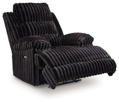 Rhine Falls - Zero Wall Power Recliner - Onyx by Ashley – view 4