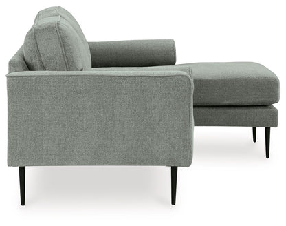 Hazela - Sofa Chaise - Charcoal by Ashley – view 4