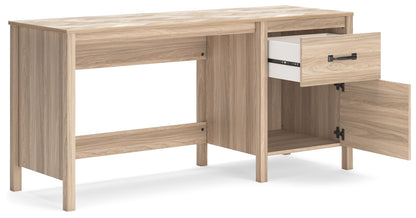 Battelle - Home Office Desk - Tan by Ashley – view 4