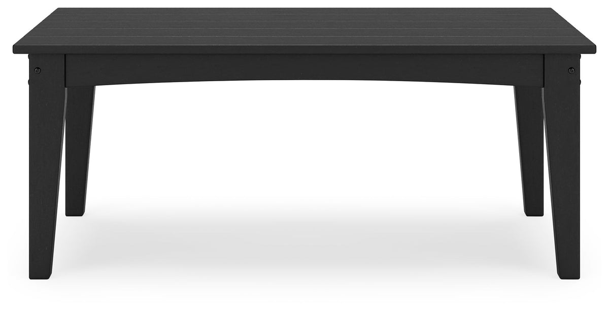 Hyland Wave - Rectangular Cocktail Table by Ashley – view 6
