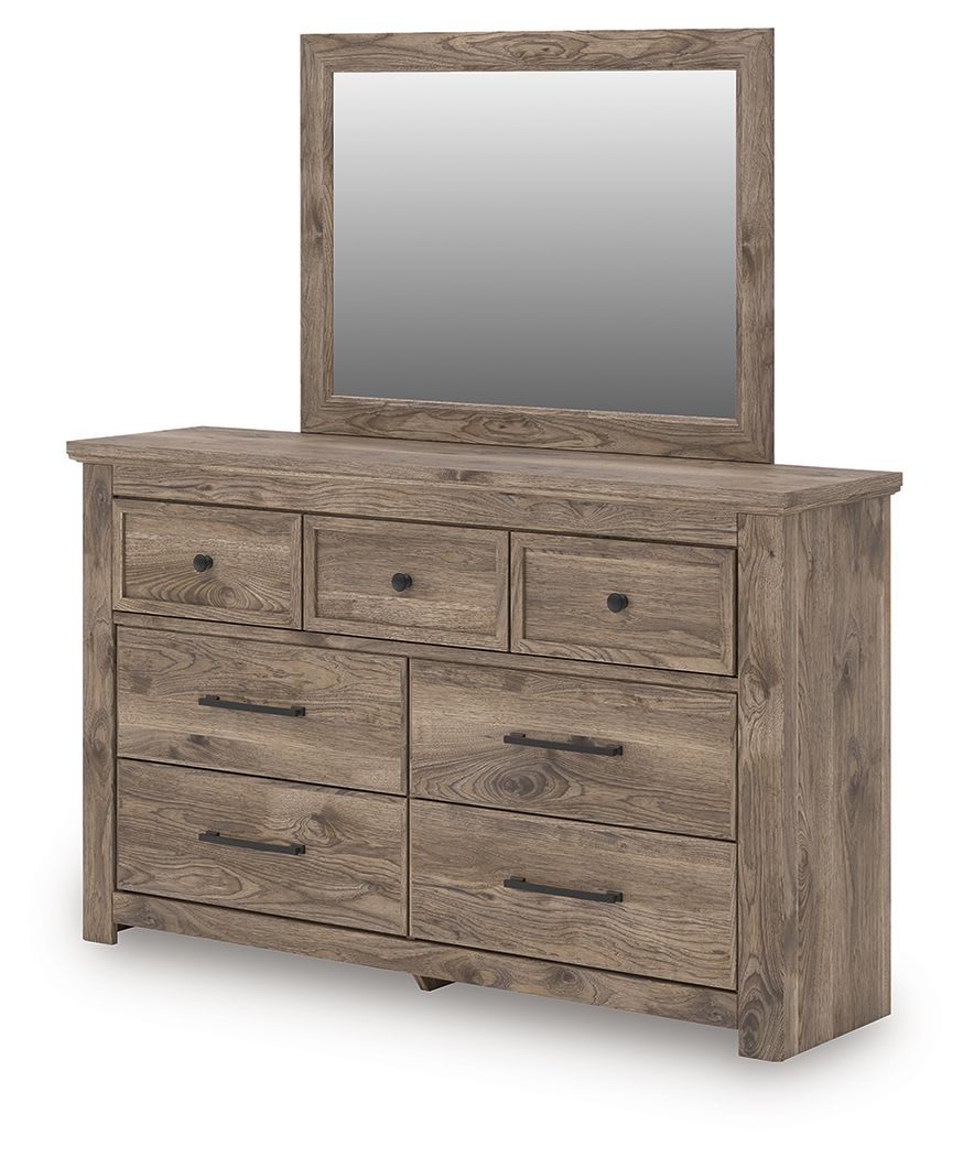 Rusticott - Seven Drawer Dresser by Ashley – view 4