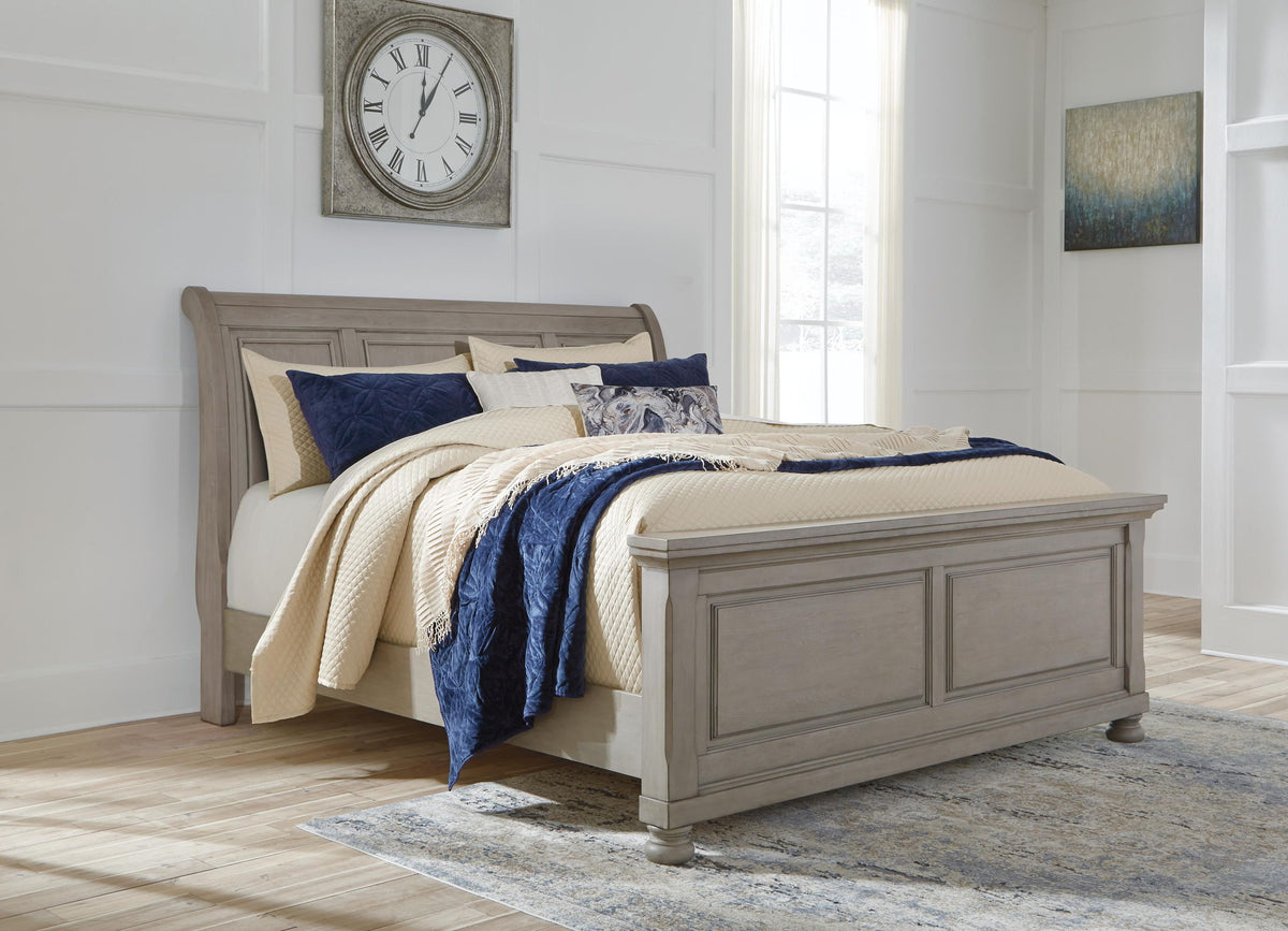 Lettner - Sleigh Bed by Ashley – view 9
