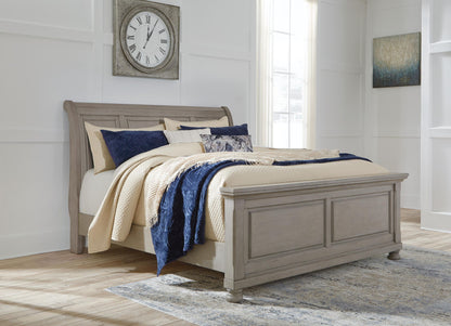 Lettner - Sleigh Bed by Ashley – view 9