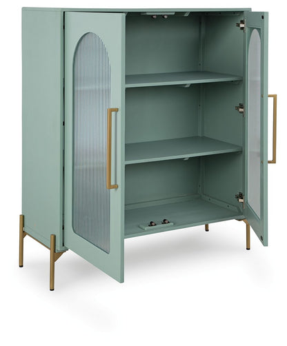 Adwen - Accent Cabinet - Light Green by Ashley – view 2