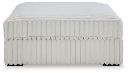 Stupendous - Oversized Accent Ottoman - Alloy by Ashley – view 4