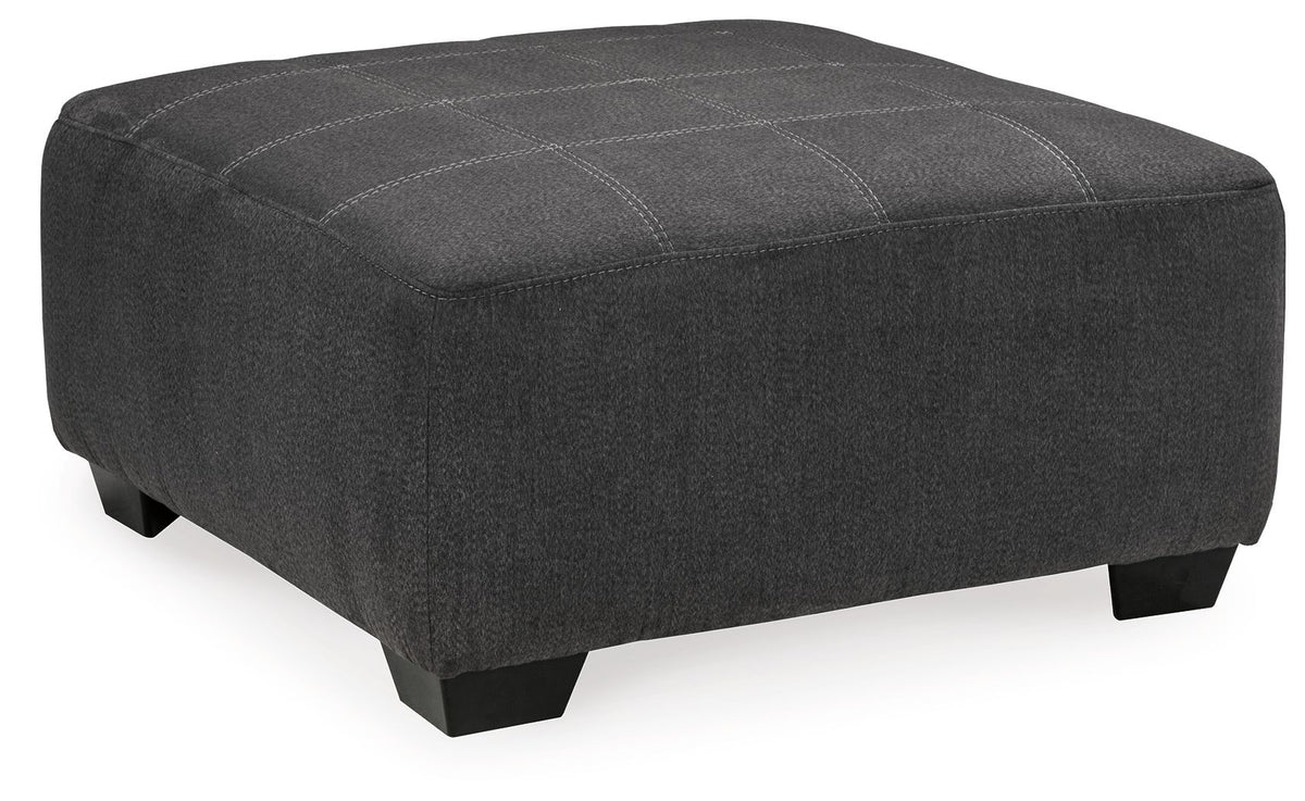 Ambee - Oversized Accent Ottoman - Slate – Accent Ottomans