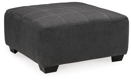Ambee - Oversized Accent Ottoman - Slate – Accent Ottomans