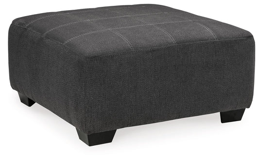 Ambee - Oversized Accent Ottoman - Slate – Accent Ottomans