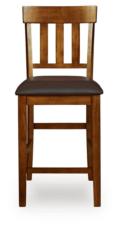 Ralene - Upholstered Barstool (Set of 2) - Medium Brown by Ashley – view 3