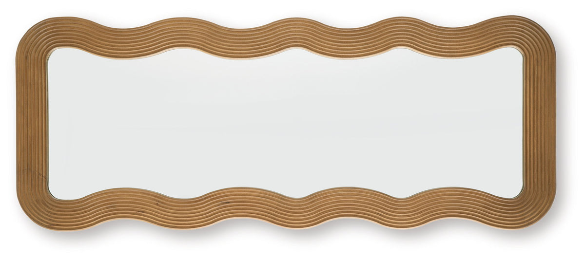 Ellisonville - Floor Mirror - Brown by Ashley – view 2