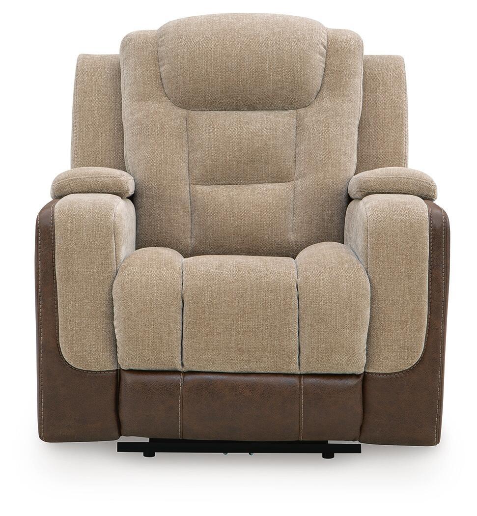 Mixed Motion - Power Recliner With Adjustable Headrest by Ashley – view 5