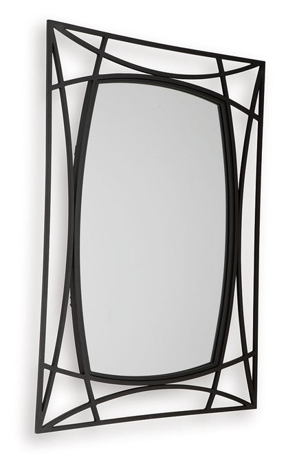 Freenville - Accent Mirror - Black by Ashley – view 3