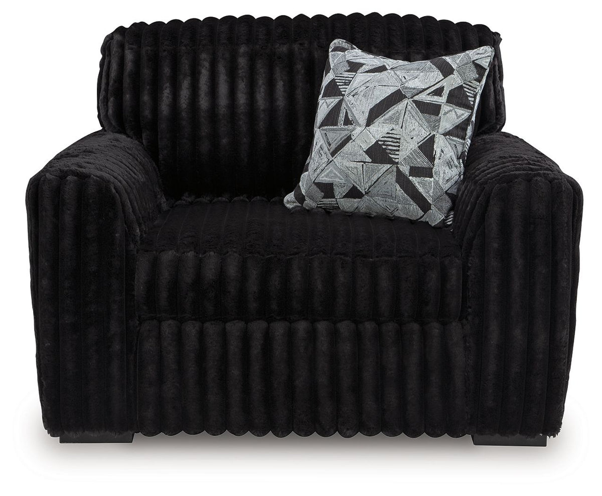 Midnight-Madness - Chair And A Half by Ashley – view 9