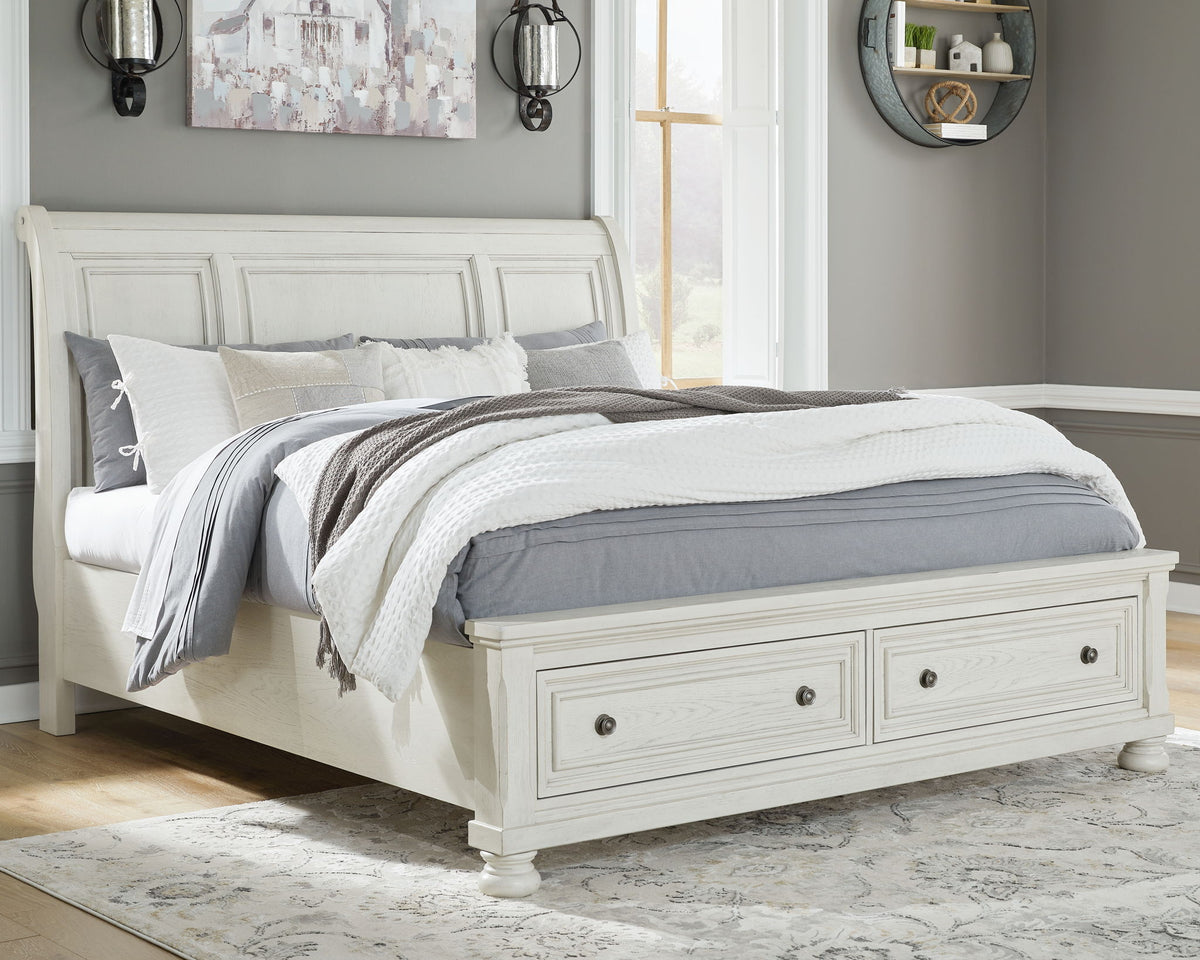 Robbinsdale - Sleigh Bed by Ashley – view 12