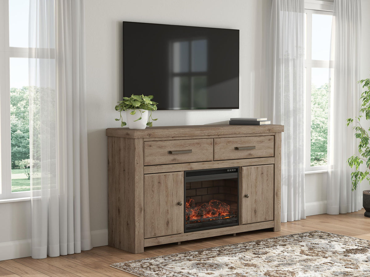Garistyn - TV Stand With Fireplace Option – view 20