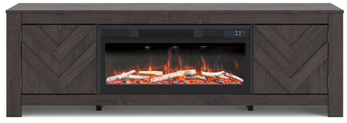 Cayboni - LG TV Stand With Fireplace Option by Ashley – view 5