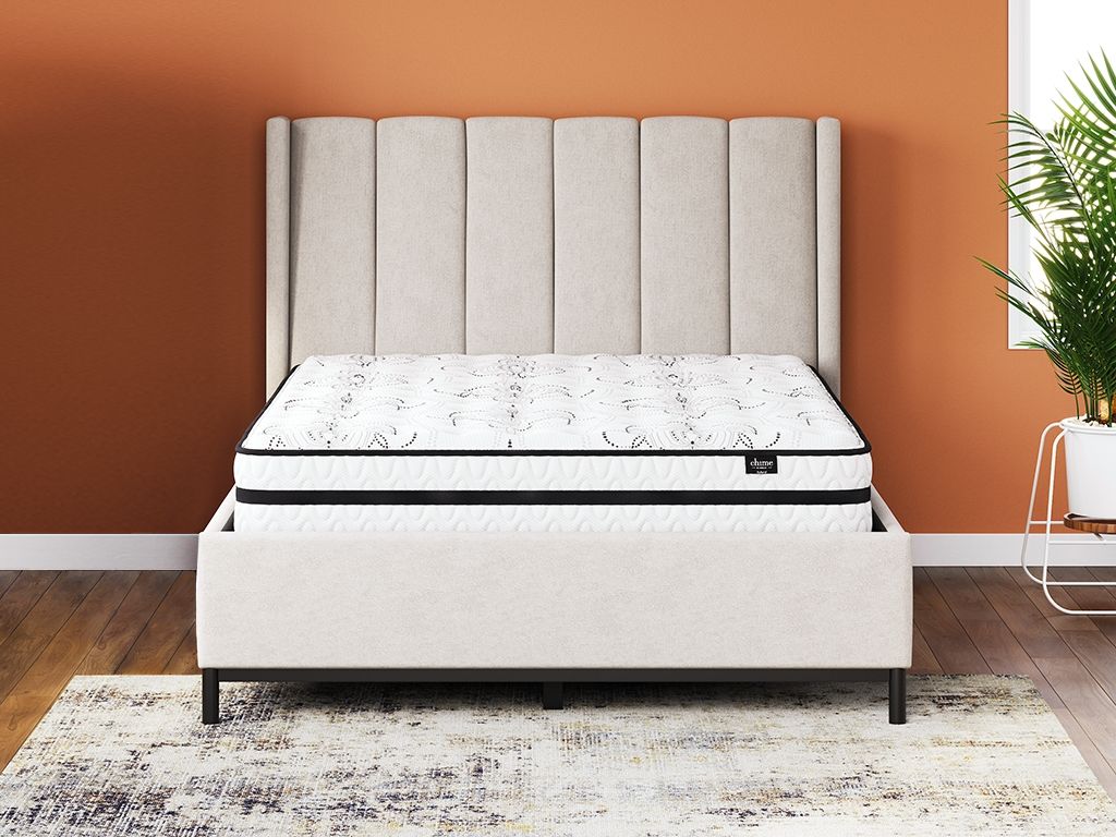 Chime 10 Inch Hybrid - Medium Hybrid Mattress by Ashley – view 4