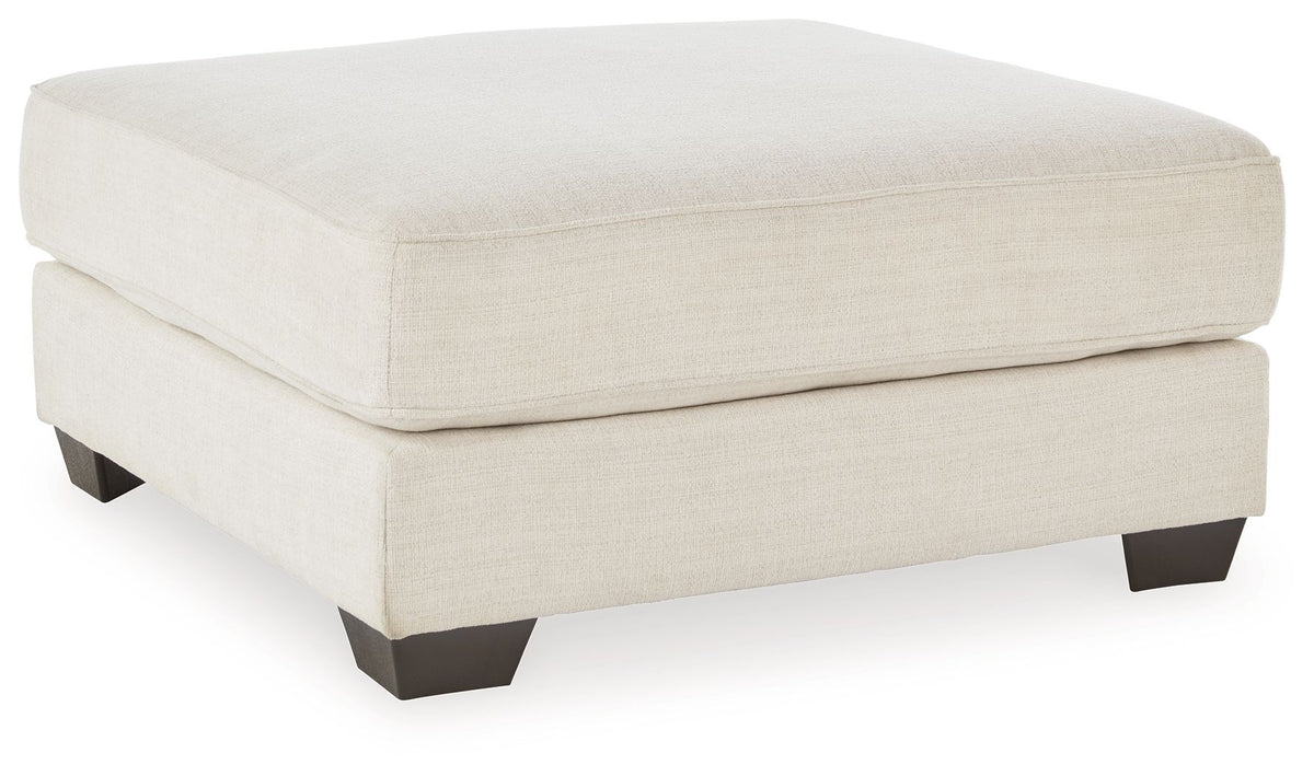 Lerenza - Oversized Accent Ottoman - Birch by Ashley – Accent Ottomans