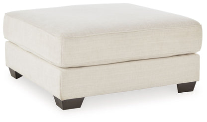 Lerenza - Oversized Accent Ottoman - Birch by Ashley – Accent Ottomans
