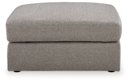 Lindon - Oversized Accent Ottoman - Smoke – view 3