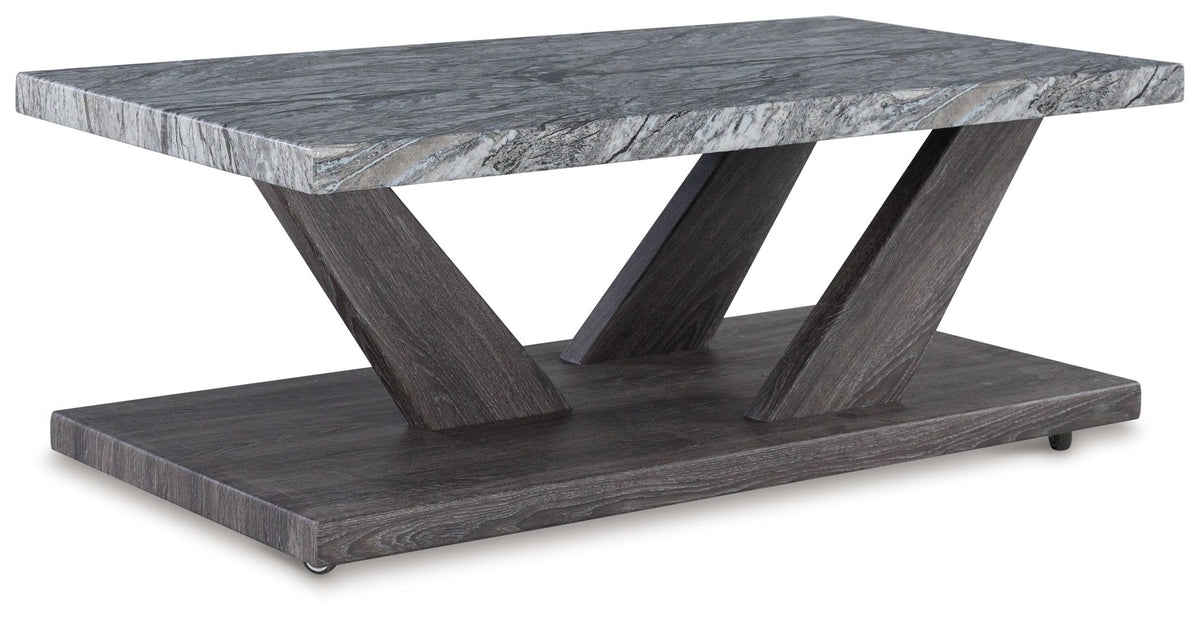 Bensonale - Occasional Table Set (Set of 3) - Brown / Gray by Ashley – view 4