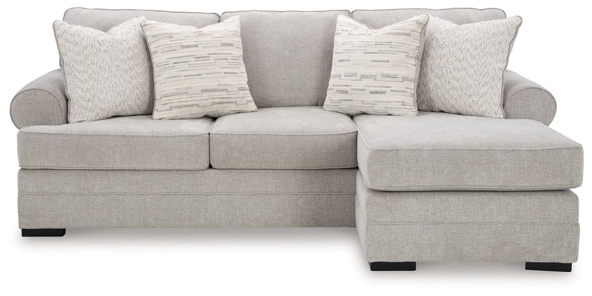Eastonbridge - Sofa Chaise - Shadow – Stationary Sofas