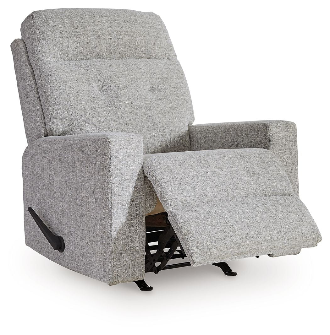 Skillins - Rocker Recliner - Stone by Ashley – view 2