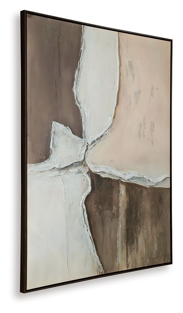 Junward - Wall Art - Brown / Tan / White by Ashley – view 3