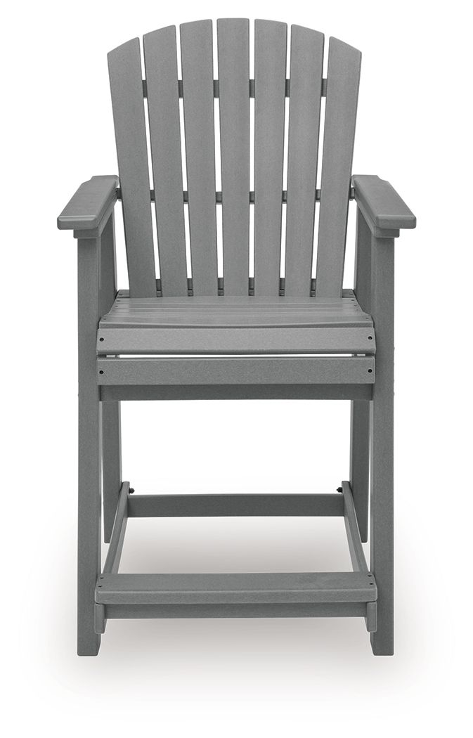 Sanctuary Beach - Barstool (Set of 2) - Dark Gray by Ashley – view 2