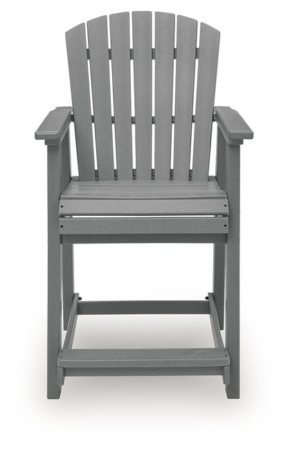 Sanctuary Beach - Barstool (Set of 2) - Dark Gray by Ashley – view 2