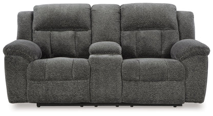 Frohn - Dbl Reclining Loveseat With Console by Ashley – view 5
