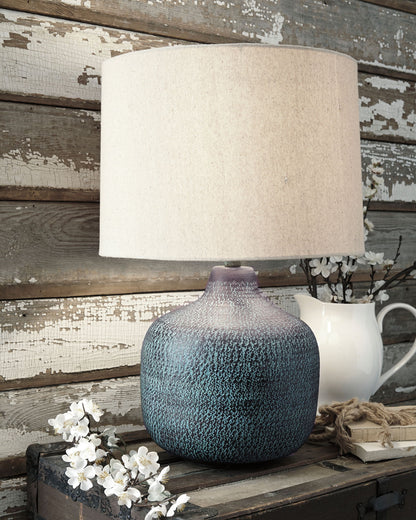 Malthace - Metal Table Lamp - Patina by Ashley – view 3