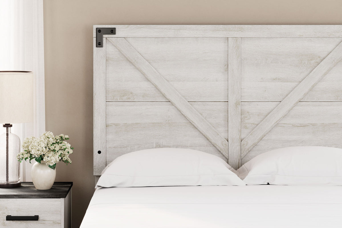 Shawburn - Crossbuck Panel Headboard by Ashley – view 3