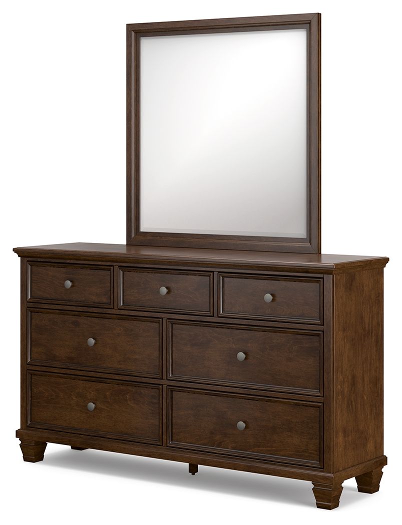 Danabrin - Dresser And Mirror - Brown by Ashley – view 3