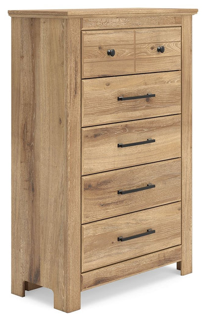 Makidern - Five Drawer Chest by Ashley – Accent Chests