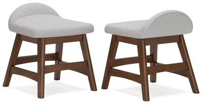 Lyncott - Home Office Desk Chair - Light Gray / Brown by Ashley – view 4