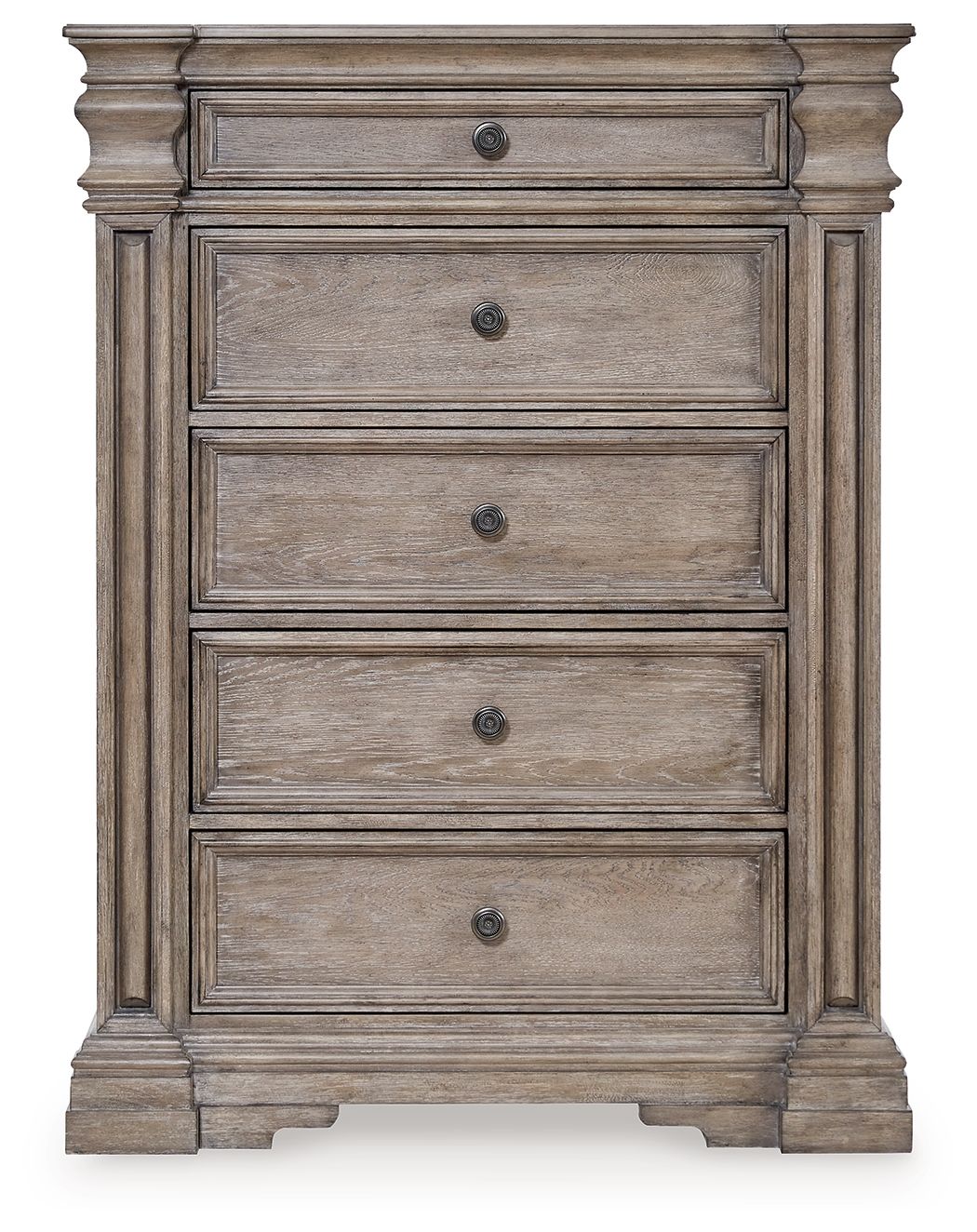 Blairhurst - Five Drawer Chest - Light Grayish Brown by Ashley – view 3