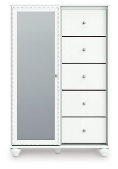 Kozlani - Dressing Chest - White by Ashley – view 4