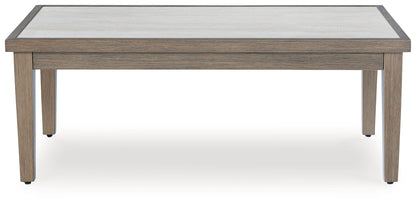 Rainier Ranch - Rectangular Cocktail Table - Brown / Beige by Ashley – view 4